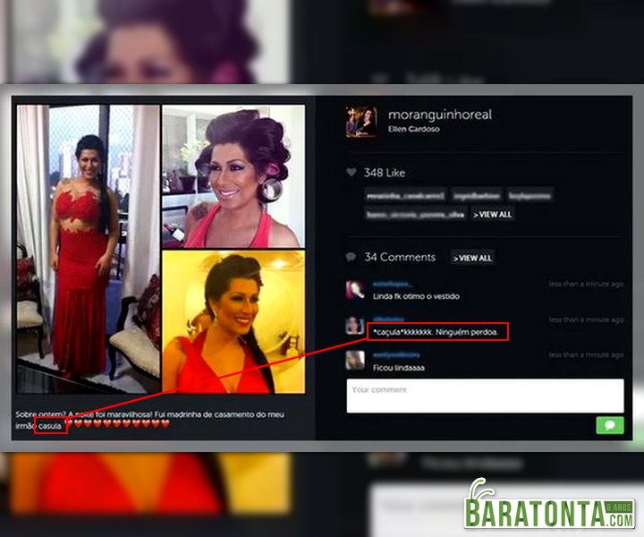 Mulher Moranguinho ezalando intelijensia