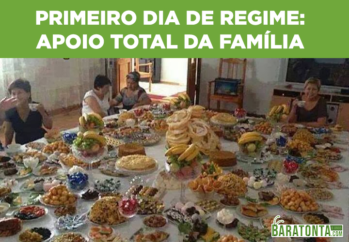 Primeiro dia do regime