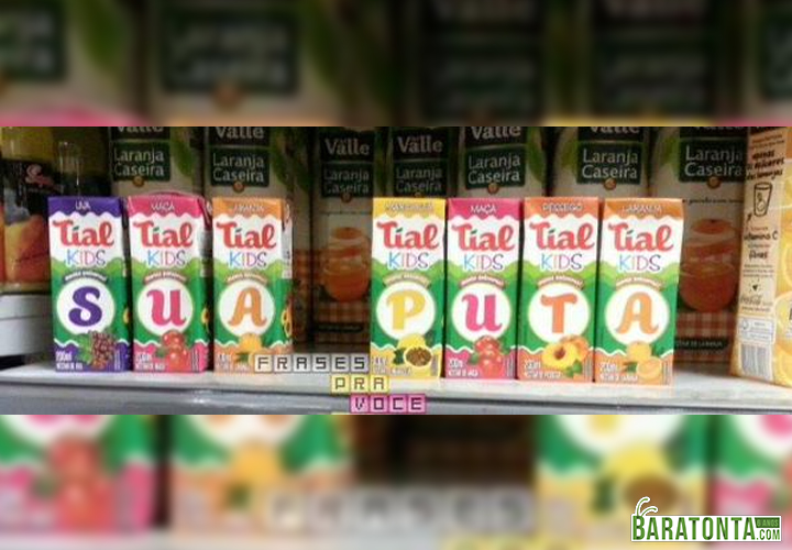 Tava no mercado e lembrei de você