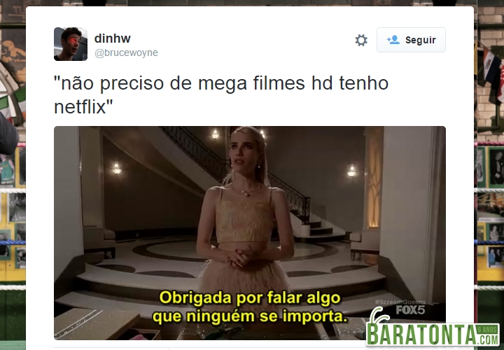 Os 10 melhores e (ou) mais absurdos comentários sobre a morte cruel do Mega Filmes HD