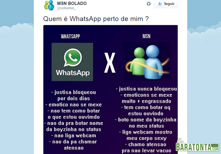 Os 15 melhores comentários dos desesperados com a queda do Whatsapp