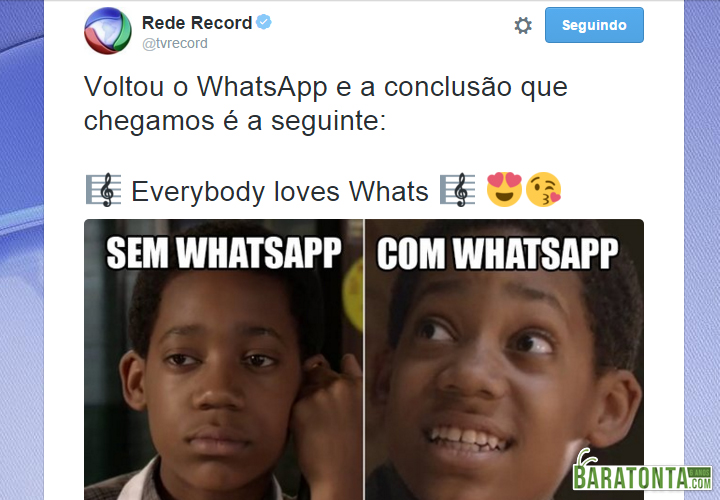 Os 15 melhores comentários dos desesperados com a queda do Whatsapp