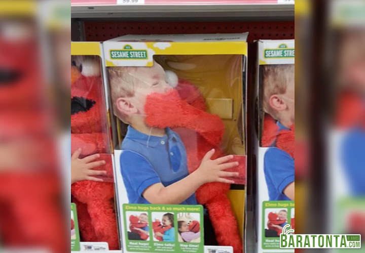 Compre já o boneco que cala a boca do seu filho