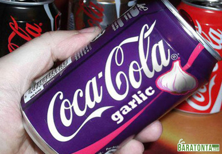 Na Romênia existe uma Coca de ALHO!