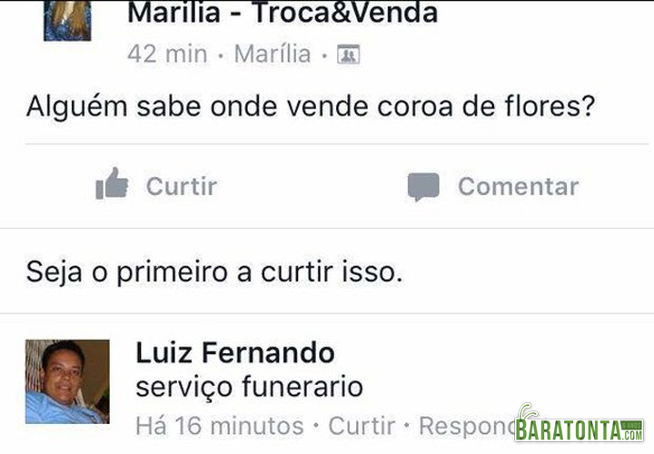 Não é esse tipo de coroa, amigo