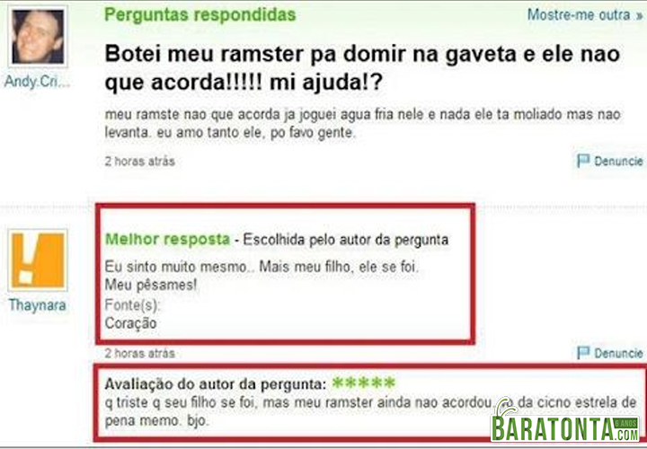 10 comentários constrangedores e irônicos que te farão chorar de rir