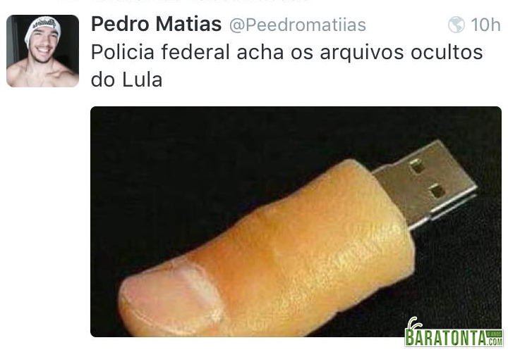 Polícia encontra os arquivos escondidos de Lula