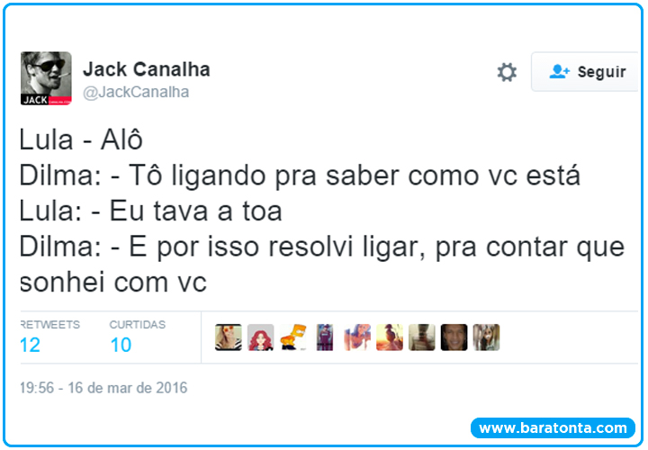 8 comentários engraçados, idiotas e absurdos sobre a ligação de Dilma e Lula