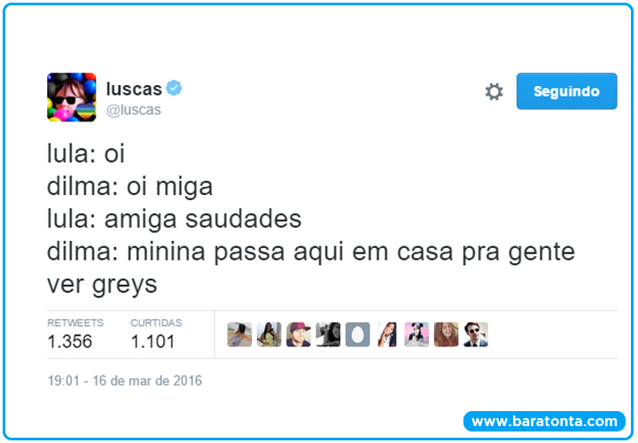 8 comentários engraçados, idiotas e absurdos sobre a ligação de Dilma e Lula