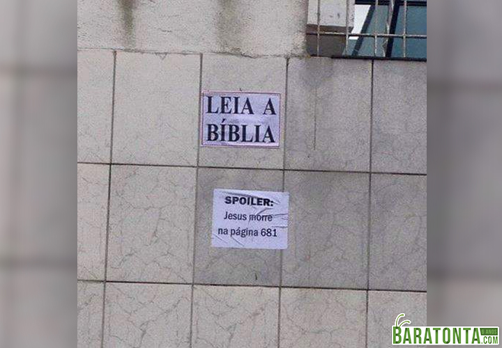 Mal li e os caras já dão spoiler