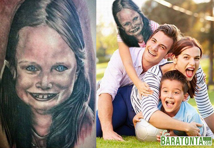 A tatuagem ficou ótima, super realista