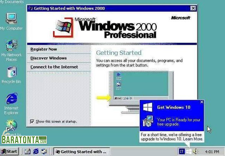 Encontre alguém que seja fiel a você como essa pessoa é ao Windows 2000!