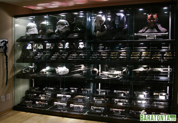 Gata, vamos lá em casa ver minha coleção de Star Wars