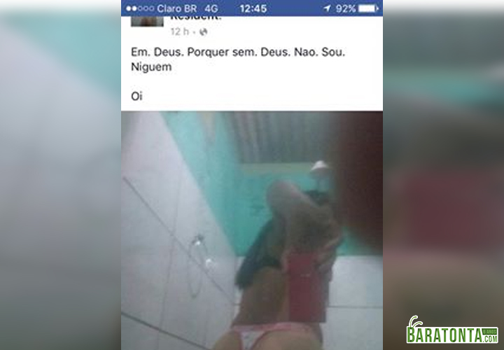 Derramando bençãos no facebook