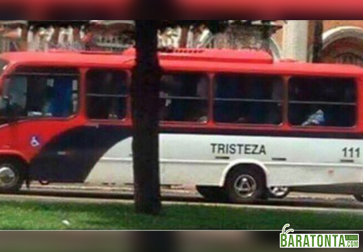 O busão que pego pra ir pra aula