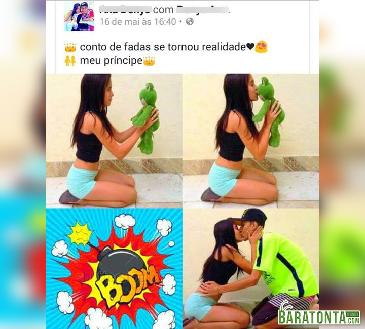 Conto de fadas se tornou realidade