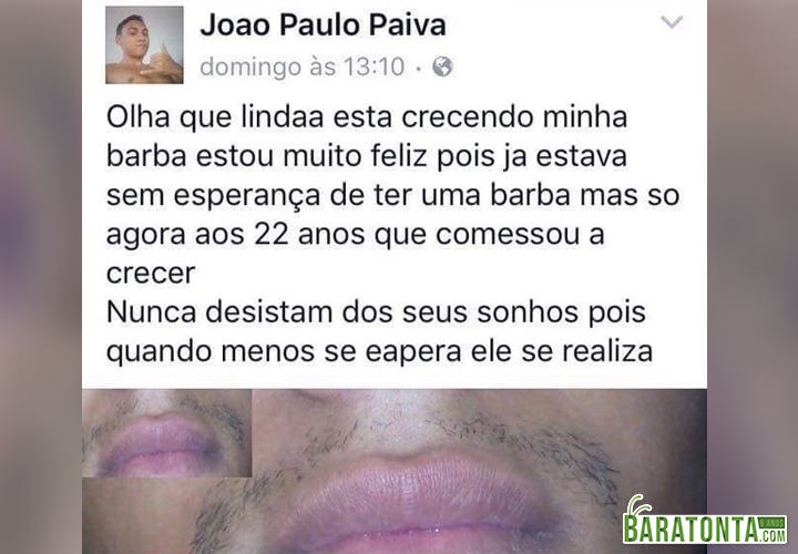 Quando a barba começa a crescer