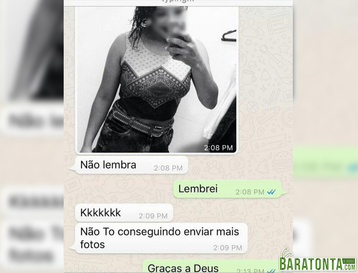 Não tô conseguindo enviar fotos