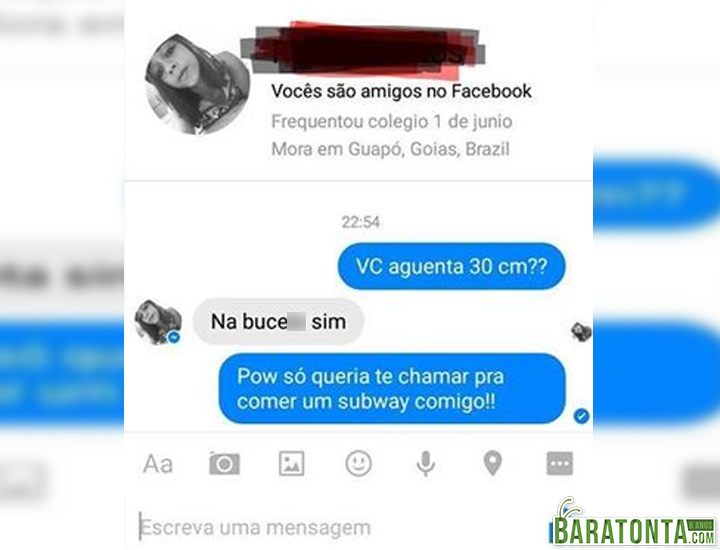 Você aguenta 30cm?