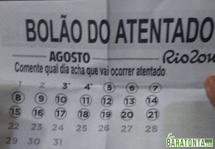 Bolão do atentado