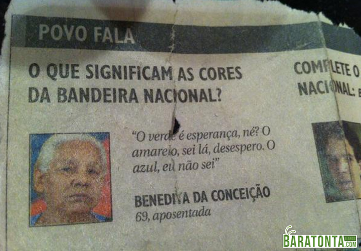 O que significam as cores da bandeira nacional?