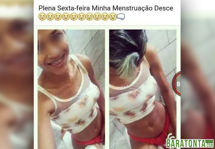 Plena sexta-feira e a mina...