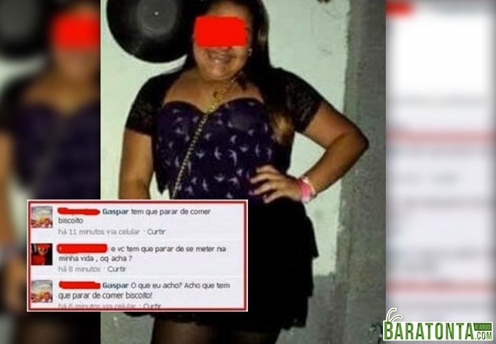 Tem que parar de comer biscoito