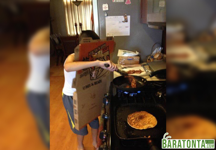 Quando preciso fritar alguma coisa