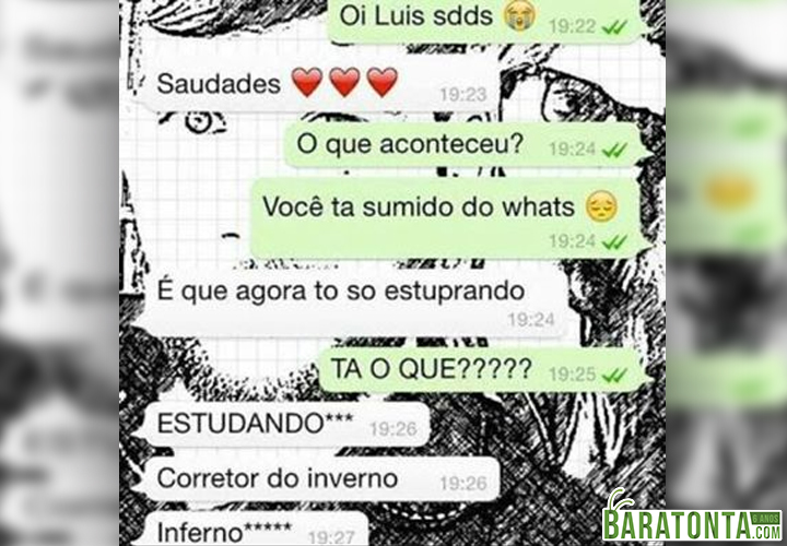 Tá sumido do Whats